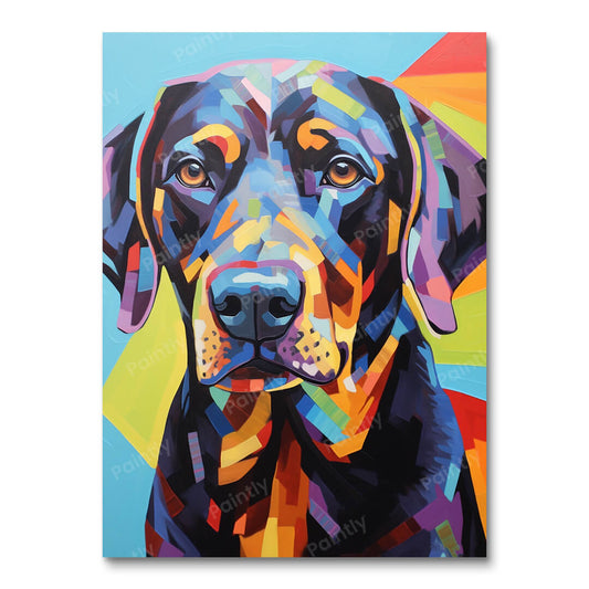 Levendige poten (diamond painting)
