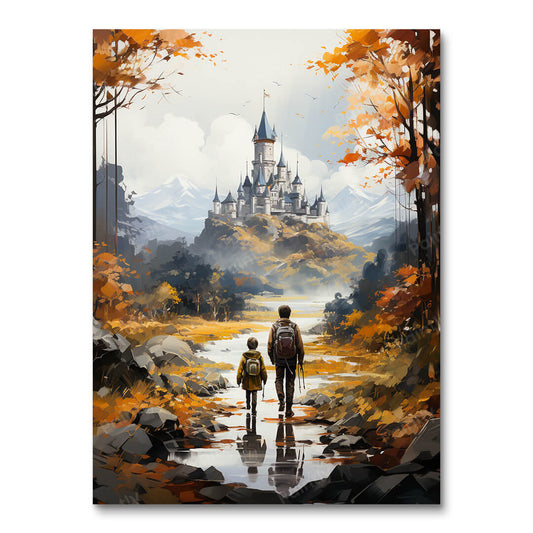 Gestencilde blik (diamond painting)