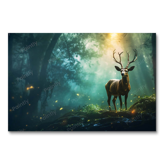 Fluisterend hout (diamond painting)