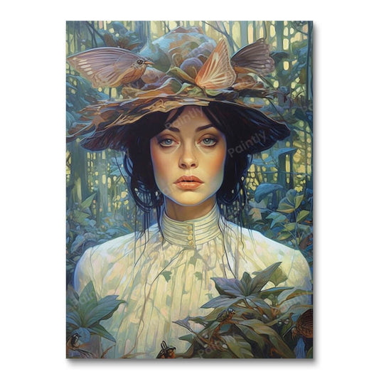 Victoriaanse tovenarij (diamond painting)