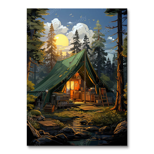 Tent Rust (Diamond Painting)