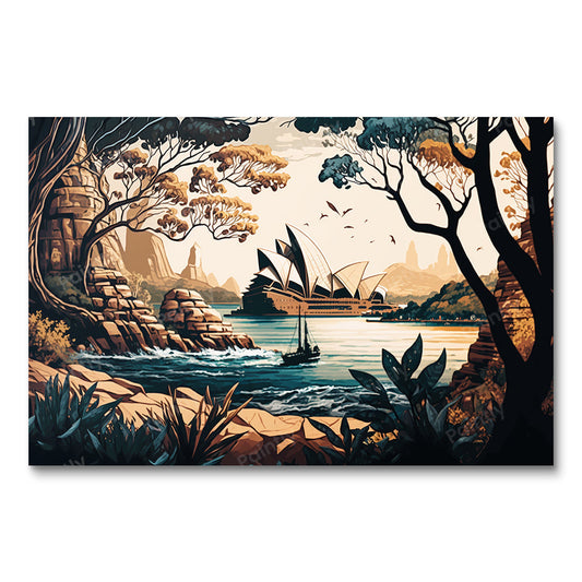 Utopisch Sydney (Diamond Painting)