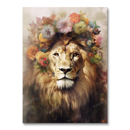 Gekroonde Koning (Diamond Painting)