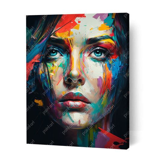 Getinte hallucinatie (diamond painting)