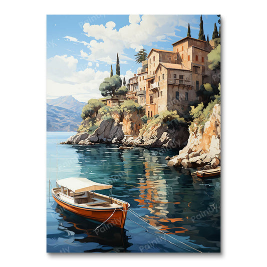 Italiaans Dreamscape (Diamond Painting)
