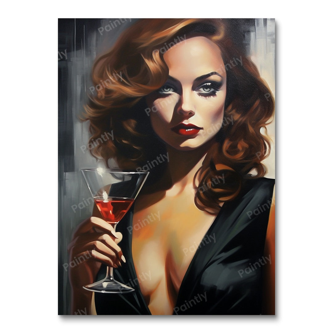 Een toost op schoonheid (diamond painting)