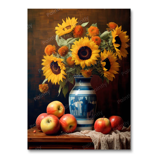 Zonnebloem Sereniteit (Diamond Painting)