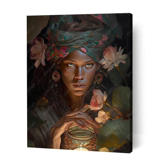 Etherische Mila Charm V (Diamond Painting)