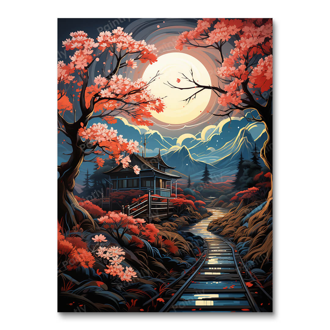 Japanse reis (diamond painting)