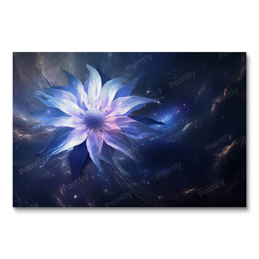 Galactische tuin (diamond painting)