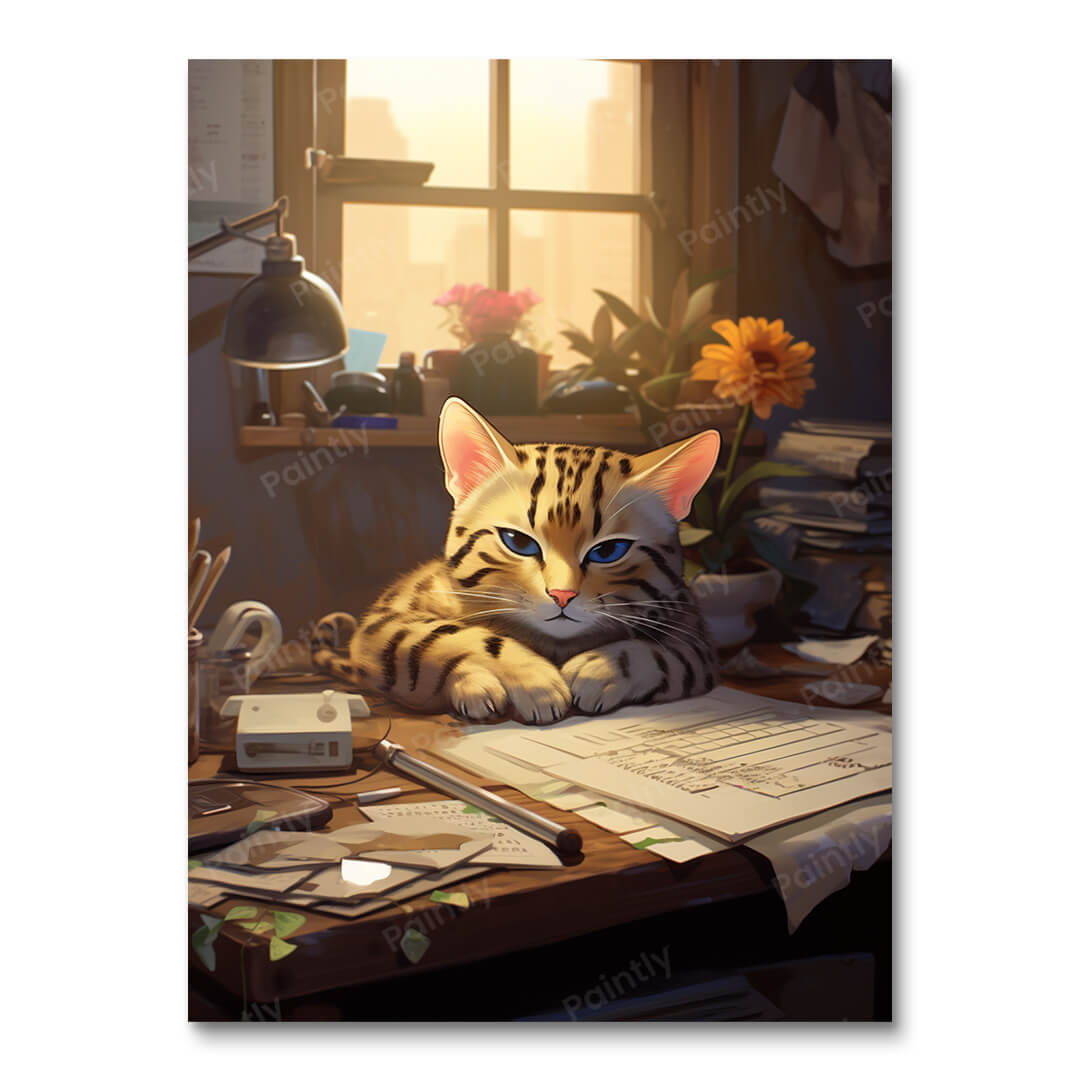 Kalender Catnap (Diamond Painting)