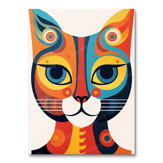 Cat's Kaleidoscoop (Diamond Painting)