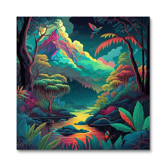 Lucide Natuur I (Diamond Painting)