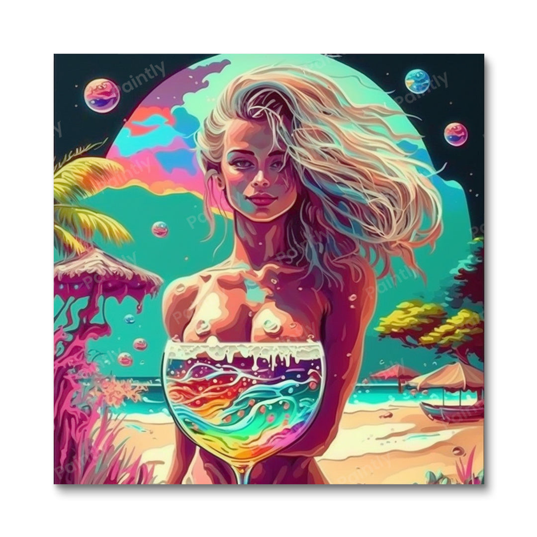 De grote kou (diamond painting)