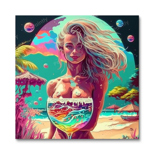 De grote kou (diamond painting)