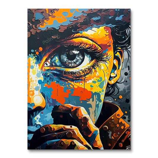 Gefluister in de schaduw (diamond painting)