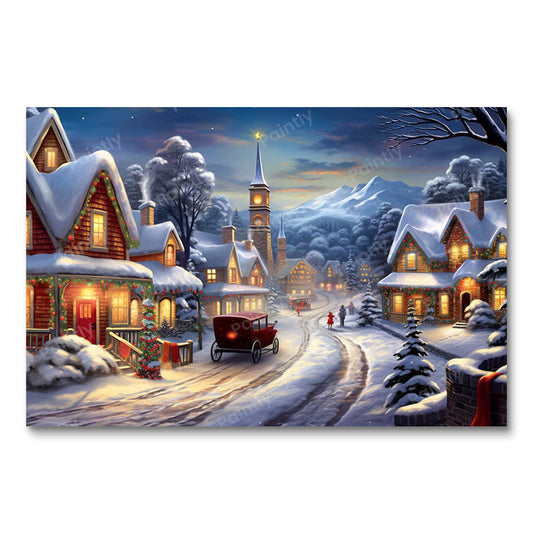 Betoverde nacht (diamond painting)