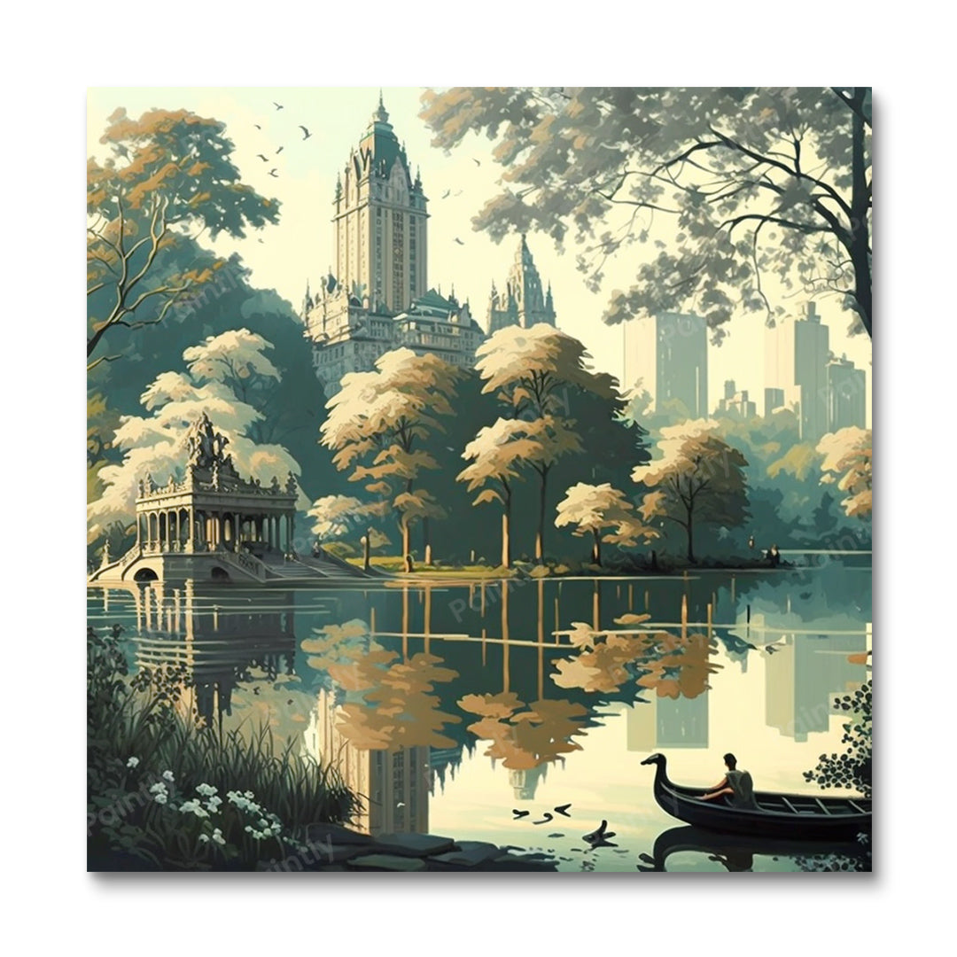 Central Park, New York II (Diamond Painting)