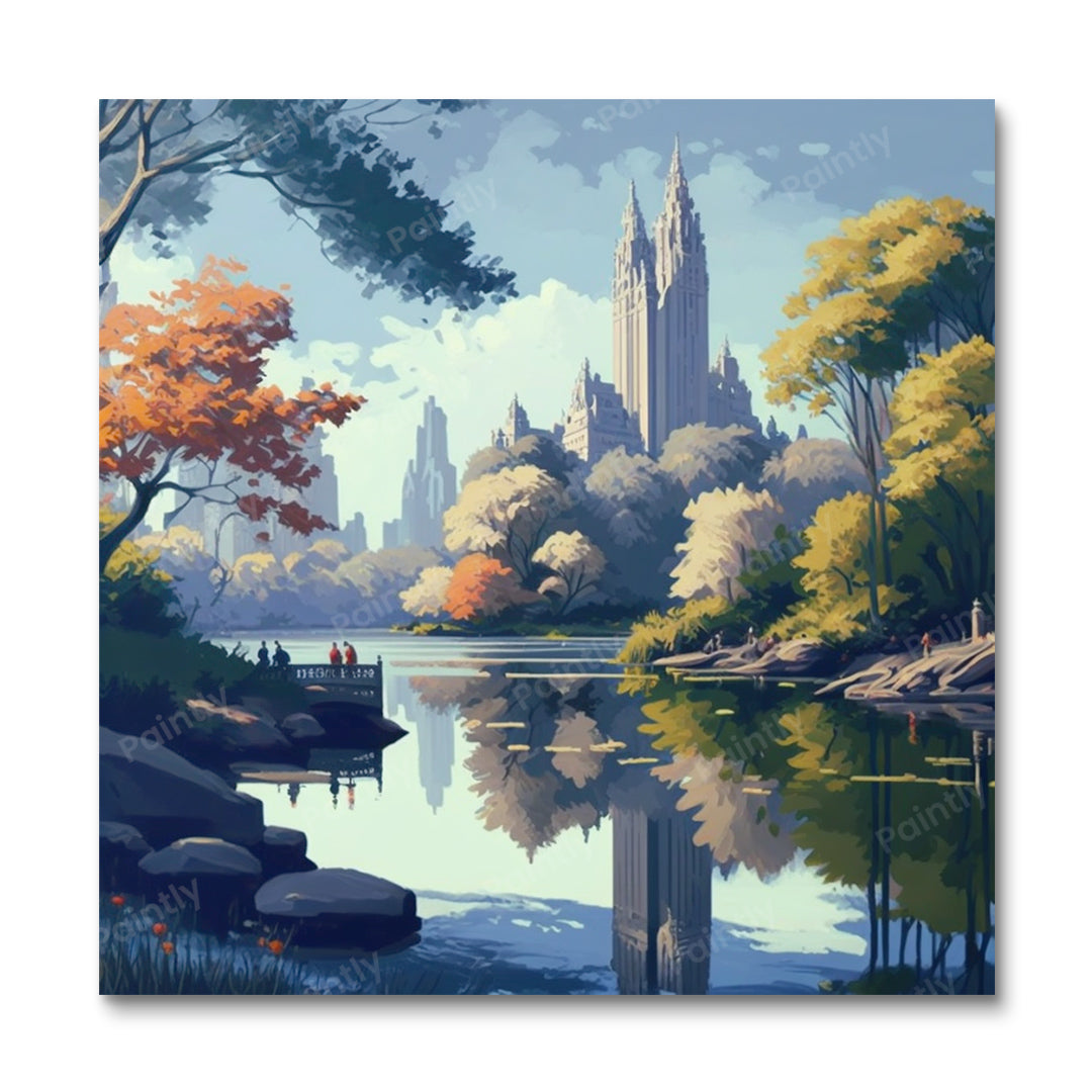 Central Park, New York III (Diamond Painting)