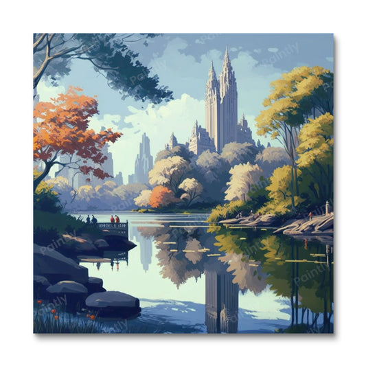 Central Park, New York III (Diamond Painting)