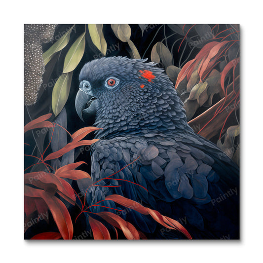 Matte kaketoe I (diamond painting)