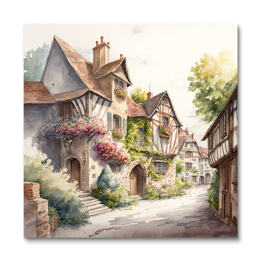 Spaans dorp I (diamond painting)
