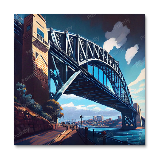 Sydney Bridge II (diamantschilderij)