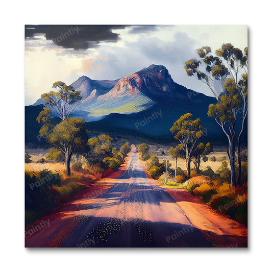 Weg naar Grampians National Park II (Diamond Painting)