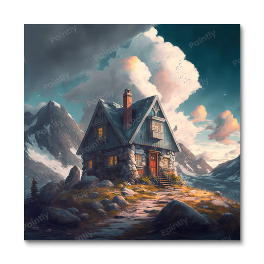 De Ridgeview Retreat (Diamond Painting)