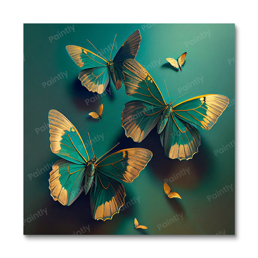 Matte Vlinders I (Diamond Painting)