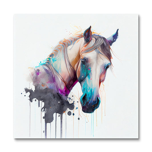 Paint Splash Horse II van Avery (diamond painting)