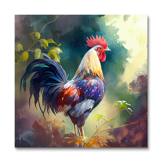 Haan IV (diamantschilderij)
