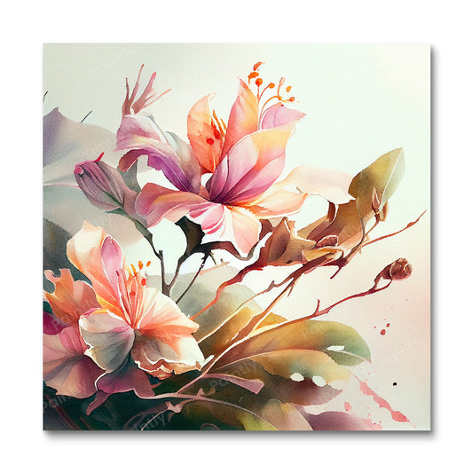 Levendige bloemen V (diamond painting)