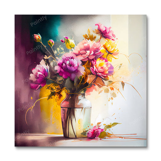 Meervoudige Bloemen XII (Diamond Painting)