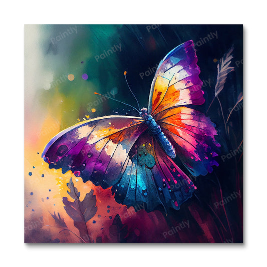 Levendige vlinders III (diamond painting)