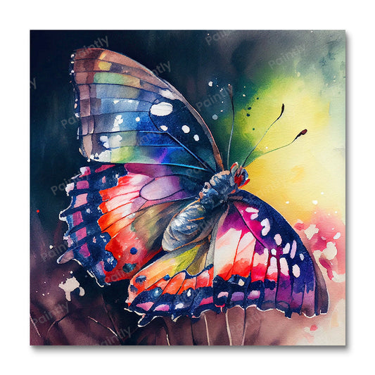 Levendige vlinders II (diamond painting)
