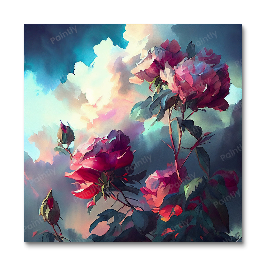 Rozen I (diamond painting)