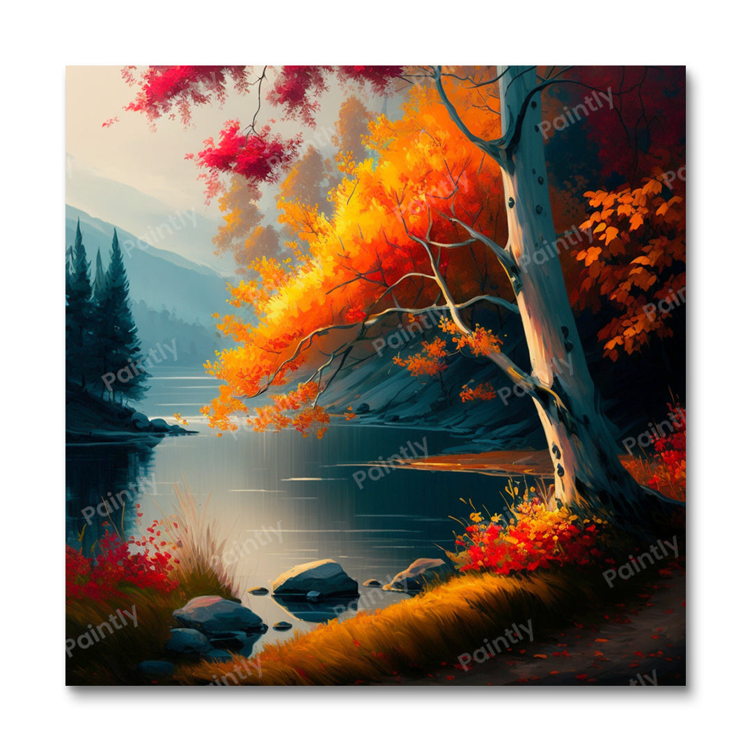 Wonderen van de herfst (diamond painting)