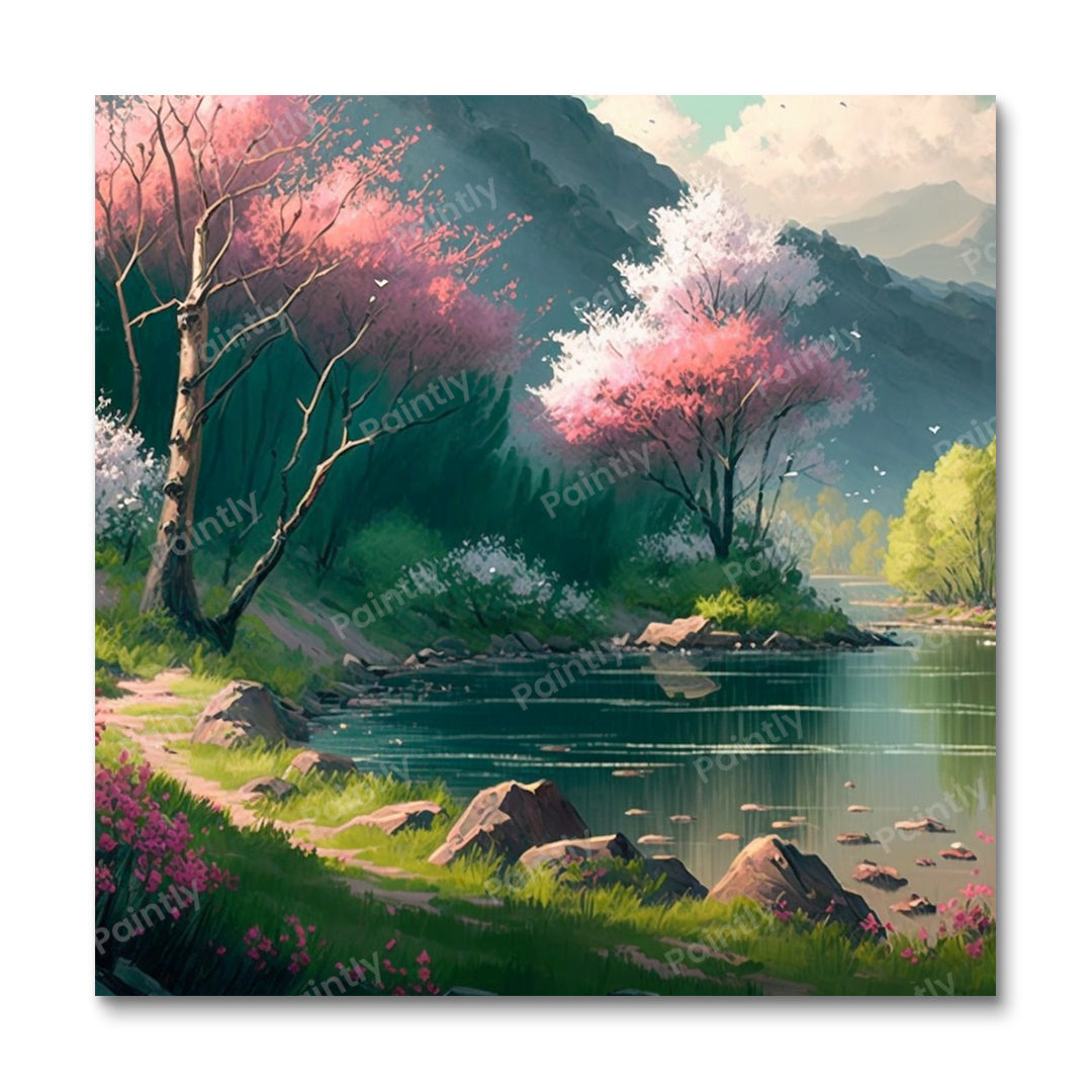 Elegie van de natuur (diamond painting)