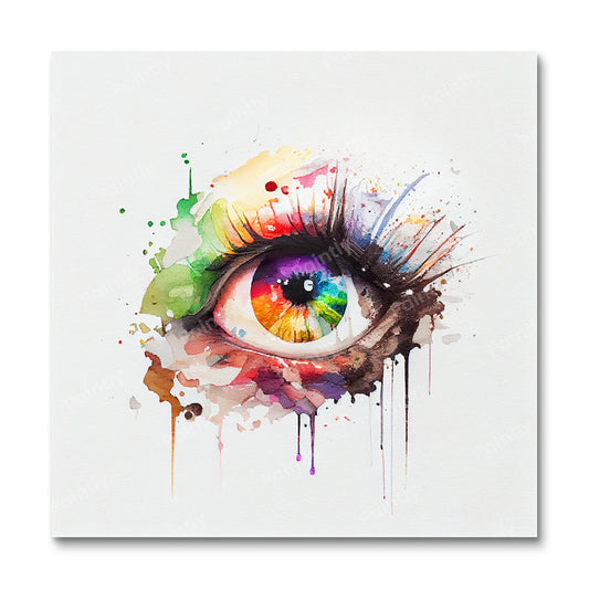 Abstract Oog I (Diamond Painting)