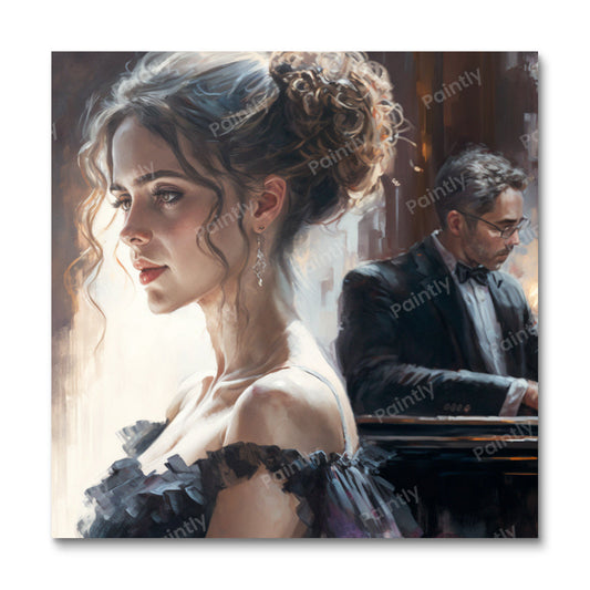 De reflectieve geest (diamond painting)