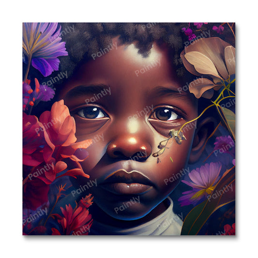 Afrikaans Kind (Diamond Painting)