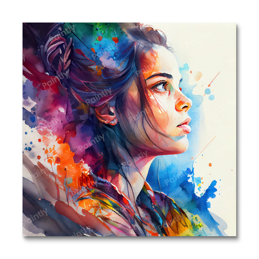 Abstracte gedachten IV (diamond painting)