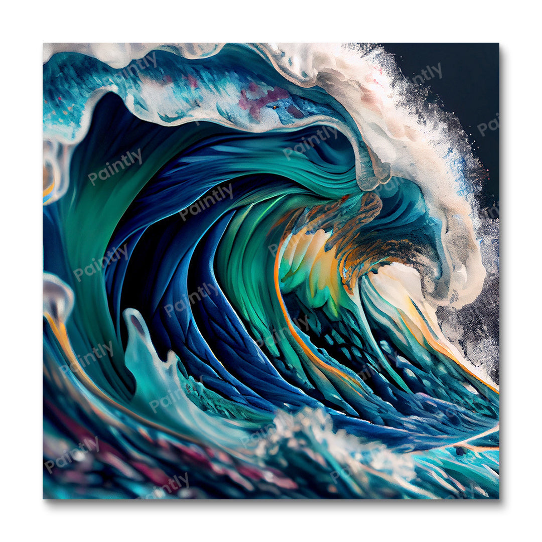 De golf II (diamond painting)