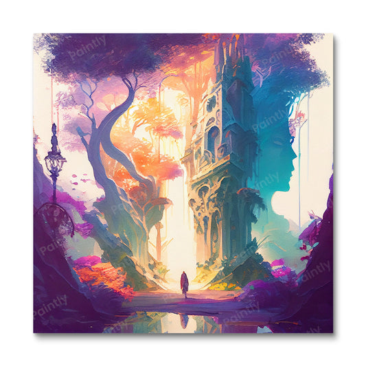 Olympus Sanctuary (diamantschilderij)