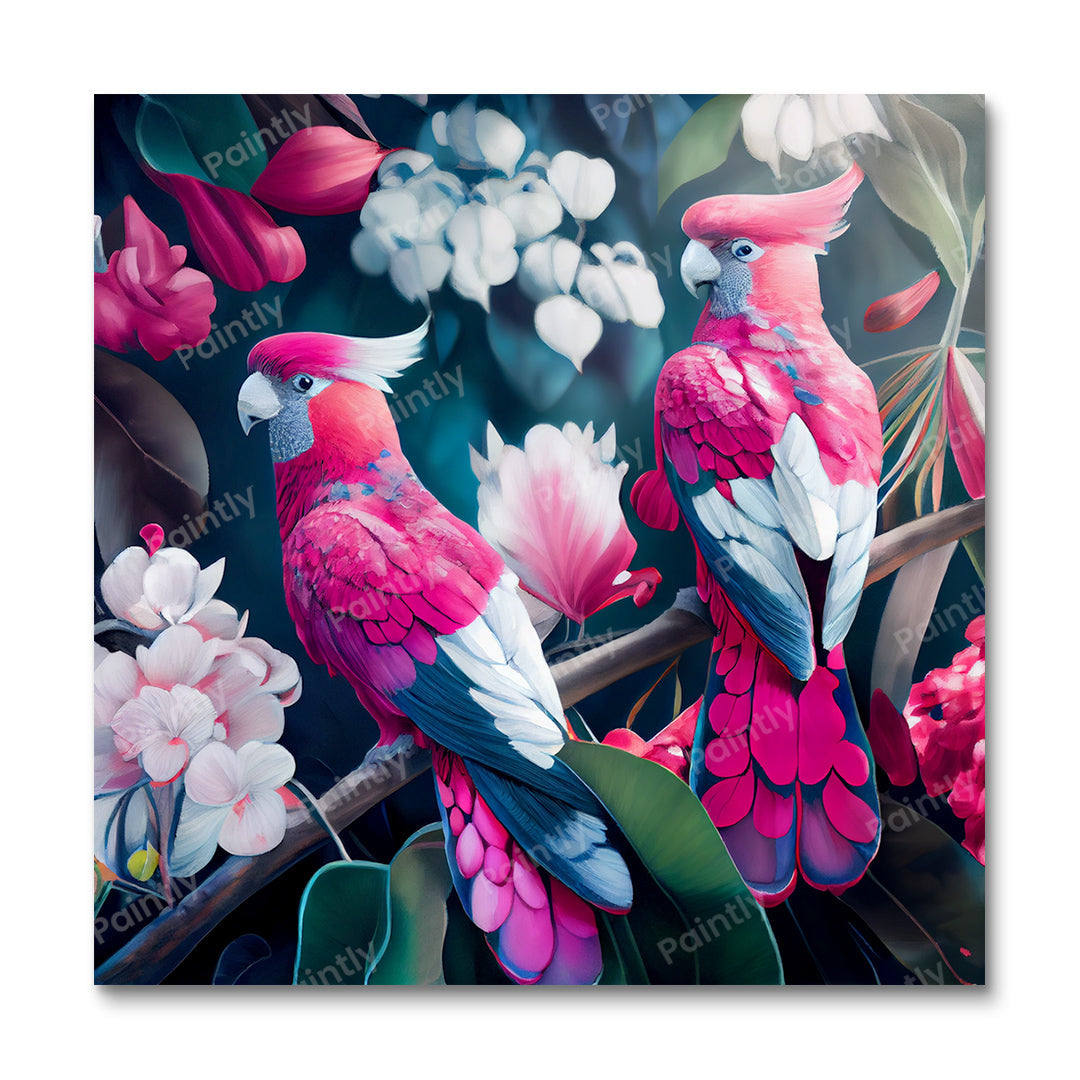 Galah Kaketoes II (Diamond Painting)