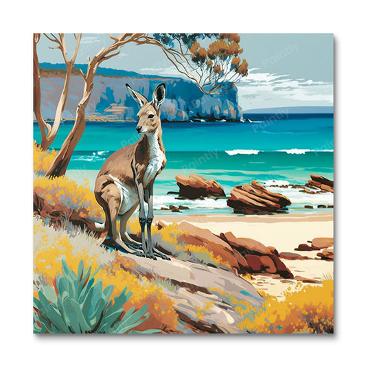 Kangaroo Island Australië III (Diamond Painting)