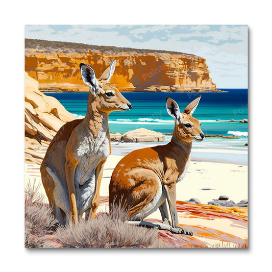 Kangaroo Island Australië II (Diamond Painting)