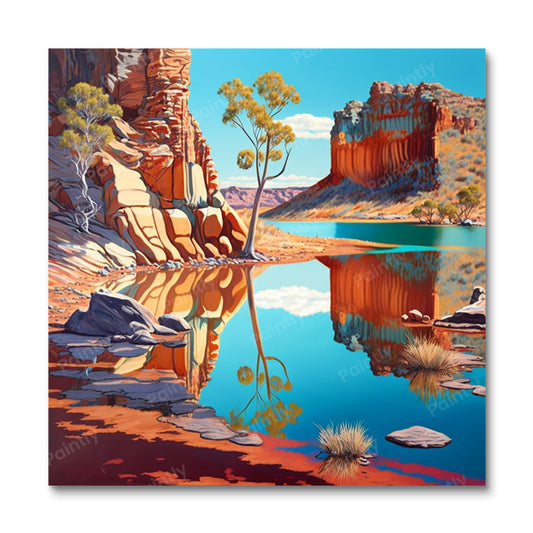 De Kimberley-regio Australië (Diamond Painting)