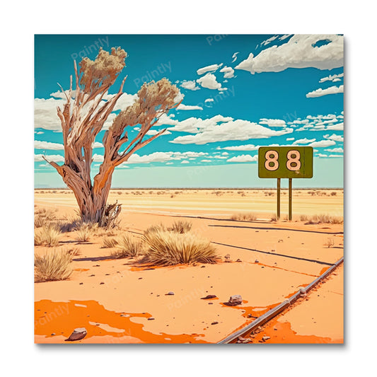 De Nullarbor Plain Australië II (Diamond Painting)